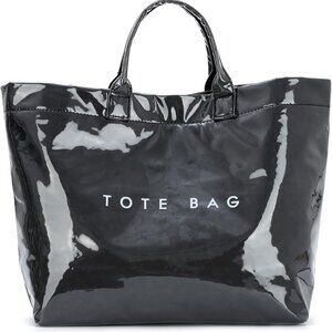 PVC Tote Bag Waterproof 21L with Paper Lining 2 Inner Pockets Zipper
